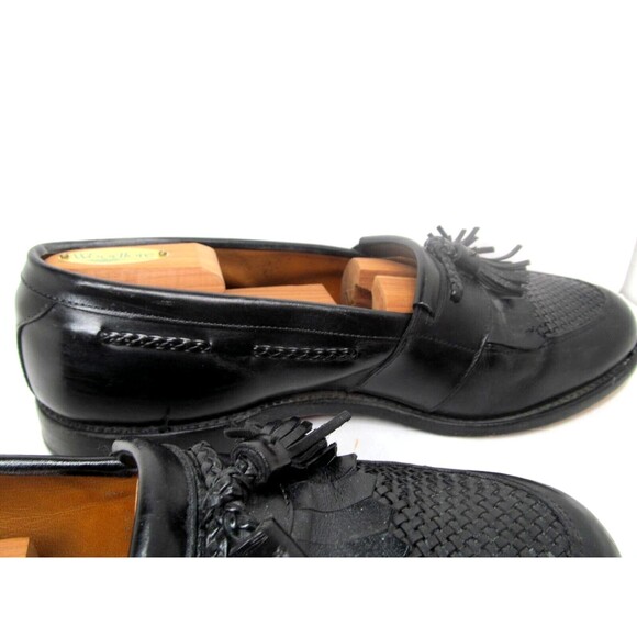 Allen Edmonds Cody Full Strap Tasseled Loafers Size US 9.5 D + shoe trees - Picture 7 of 16